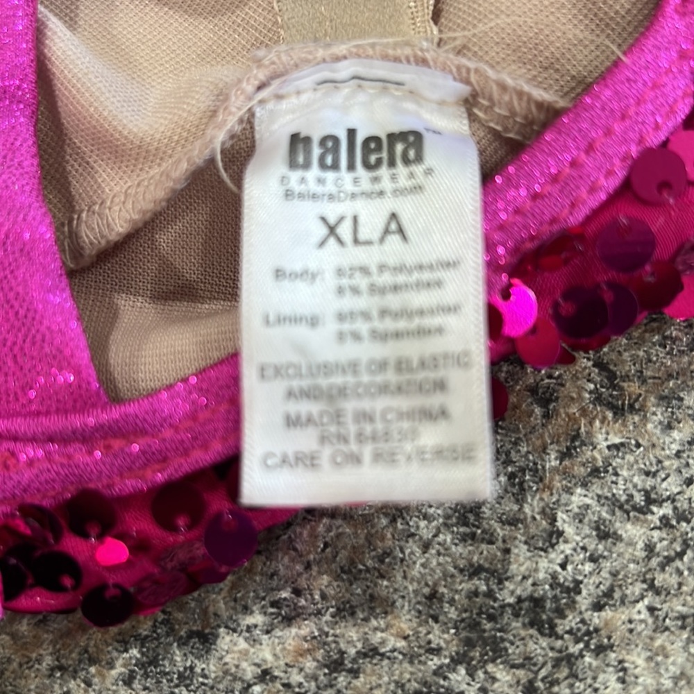 Balera dancewear leotard, size extra large - Picture 9 of 9